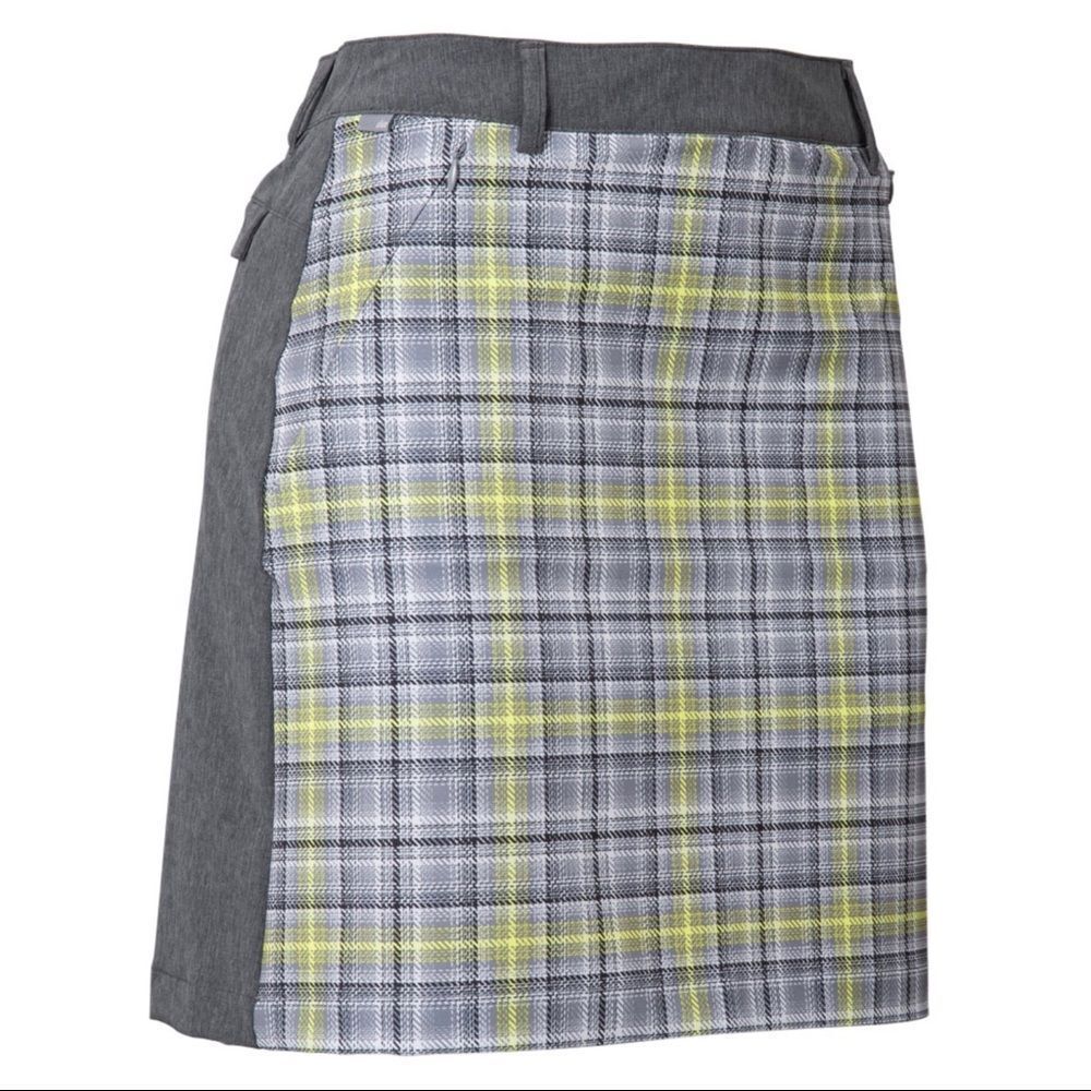 Nvo Womens Golf Skort Size 8‎ Caitie 18" Check Athletic Active Outdoors NWT